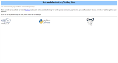 Desktop Screenshot of lists.uuchelmsford.org